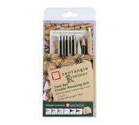 SAKURA Zentangle Apprentice Renaissance Tool Set Pigma Micron Pens - Durable Fine & Bold Tips - Archival Pigment Ink - Ideal for Beginners & Seniors