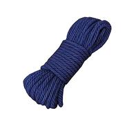 SAKURRDD Ficelle de Jute Bleue, écologique et Solide, Naturelle, 6 mm x 20 m (0,24 Pouce x 65 Pieds)/548
