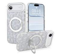 SAKUULO Coque magnétique pour iPhone Air (6,7") - avec anneau torique magnétique invisible, coque de téléphone transparente, protection antichoc de qualité militaire contre les chutes | Design élégant