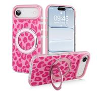 SAKUULO Coque magnétique pour iPhone Air (6,7") - avec anneau torique magnétique invisible, coque de téléphone transparente, protection antichoc de qualité militaire contre les chutes, design élégant