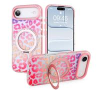 SAKUULO Coque magnétique pour iPhone Air (6,7") - avec anneau torique magnétique invisible, coque de téléphone transparente, protection antichoc de qualité militaire contre les chutes | Design élégant