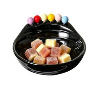 Salad Bowl Set | Food Serving Dish With Forks | Sturdy & Reusable - Ideal For Salad- Yogurt Bowl With Utensils | For Snack Yogurt Fruit Vegetable Home Party Apartment Dormitory Restaurant Countertop