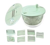 Salad Spinner | Salad Spinner Vegetable Dryer Grater Slicer | Multifonction Kitchen Dryer Collander Grater Wash Bowl For Cucumber Ginger Garlic Potato Veggie Food Preparation