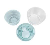 Salade Spinner 5L - Une laveuse et sécheuse à salade manuelle à une main pour légumes/fruits/laitue | Spin rapide avec base de poignée, outil de cuisine de grande capacité