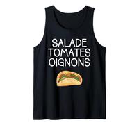 Salade Tomate Oignon Kebab Oui Chef Humour Débardeur