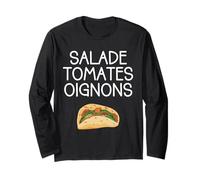 Salade Tomate Oignon Kebab Oui Chef Humour Manche Longue