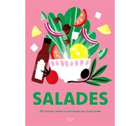 Salades 500 recettes variées et savoureuses pour toute l'année - Collectif - Hachette Pratique - cartonné - Guide