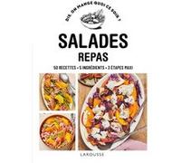 Salades repas Delphine Lebrun (Auteur), Emmanuelle Levesque (Photographie)