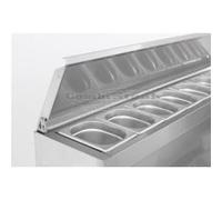 Saladette 8 x GN 1/6 3 portes Combisteel NC G