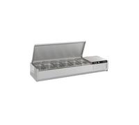 Saladette Réfrigérée A Poser - Inox - Bacs GN 1/3 - Combisteel