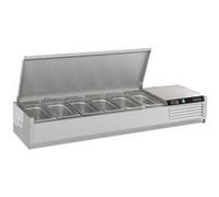 Saladette à Pizza Réfrigérée Inox à Poser Bacs GN 1/3 Combisteel 3 G