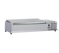 Saladette à poser GN 1/3 + 1 GN 1/2 avec couvercle - Casselin