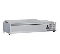 Saladette à poser GN 1/3 + 1 GN 1/2 avec couvercle Casselin G