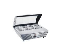 Saladette à Poser Pizza 8 x GN 1/6