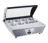 Saladette à Poser Pizza 8 x GN 1/6 Combisteel NC G