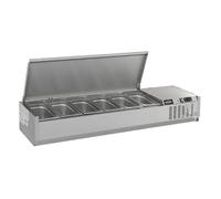 Saladette à Poser Pour Pizza - Inox - Bacs GN 1/4 - Combisteel