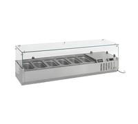 Saladette a Poser Vitrée Pour Pizza - GN 1/4 - Combisteel