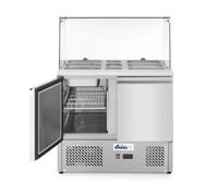 Saladette avec vitrine réfrigérée en verre Arktic - Hendi HENDI