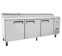 Saladette de Préparation à Pizza 3 Portes - 12 Bacs GN1/3 - Atosa - R290Acier inoxydable3 Portes2362Pleine