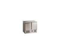 Saladette Inox Couvercle Télescopique +2/+8°C - L2G - R600a - Inox2900Pleine x700x850mm