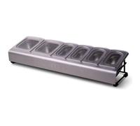 Saladette pour préparation de pizza - Ooni - 77,6x24x16cm - Acier/Inox - 3,9 kg