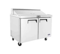 Saladette Réfrigérée 2 Portes 490 L - 16 Bacs GN 1/6 - Atosa