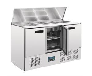 Saladette Réfrigérée | 3 Portes | 368 Litres | 700x1370x885(h)mm