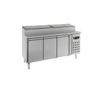 Saladette réfrigérée - 3 portes avec couvercle - Combisteel - Largeur 1795mm - Profondeur 700mm - Hauteur 1085mm