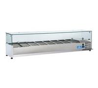 Saladette Réfrigérée 8X GN 1/3 H 150 mm, +2°/+8°C Mastro