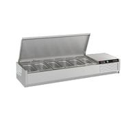 Saladette Réfrigérée A Poser - Inox - Bacs GN 1/3 - Combisteel