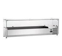 Saladette Réfrigérée à Poser Vitrée Bac GN 1/4 Bartscher 3