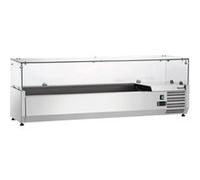 Saladette Réfrigérée à Poser Vitrée Bac GN 1/4 Bartscher 3