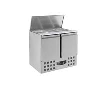 Saladette réfrigérée compacte 230 litres 2 portes