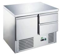 Saladette Réfrigérée Inox Série Star 700 avec 2 Tiroirs GN 1/1 AFI Collin Lucy