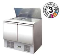 Saladette Réfrigérée Positive 257 L 2 Portes Avec Groupe Logé Nosem NC G
