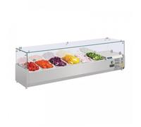 Saladette réfrigérée pour comptoir à pizza Polar Série G 6x GN 1-4