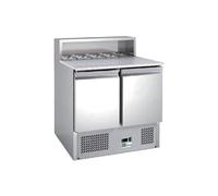 Saladette Réfrigérée Professionnelle 2 Portes Pleines