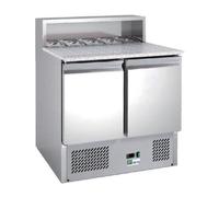 Saladette Réfrigérée Professionnelle - AFI Collin Lucy - 2 ou 3 Portes Pleines - Inox