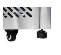 Saladette Réfrigérée Vitrée 3 Portes Pare-Haleine Droit - Atosa - R600aAcier inoxydable3 Portes1365Pleine