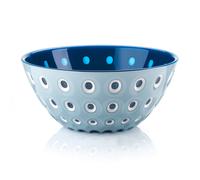 Saladier 25 cm Le Murrine bleu ciel et bleu marine Guzzini