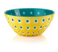 Saladier 25 cm Le Murrine jaune et bleu - Guzzini - Multicolore - Plastique Jaune et bleu G