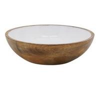 Saladier 25cm en bois Aubry Gaspard CCO9840 Blanc (résine) G