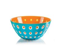Saladier bleu et orange 20 cm guzzini