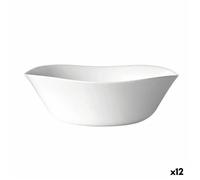 Saladier Bormioli Rocco Parma Blanc Verre (24 Cm) (12 Unités)