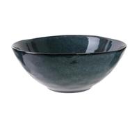 Saladier Design ""au Grès Du Temps"" 28cm Bleu - Paris Prix