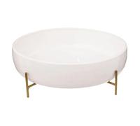 Saladier Design ""Le Collectionneur"" 29cm Blanc