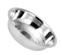Saladier en Acier Inoxydable Argenté, Bol à Mélanger Multifonction | Pot à Laver, Vaisselle Cuisine pour Stirring et Outdoor, Essoreuse Salade Inox