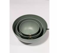 Saladier en rPET Iceberg Green D24 Point Virgule