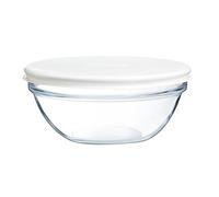 Luminarc Bol en Verre empilable avec Couvercle 14 cm Transparent