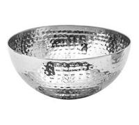 saladier inox martelé 19cm - jja 154005e Gris G